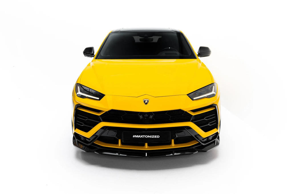 Maxton Design Prepreg Carbon Fiber Street+ Spoilerlippe Front Ansatz Passend für Lamborghini Urus Mk1