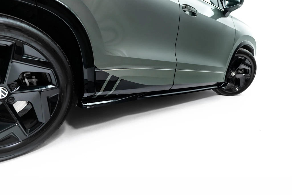 Maxton Design Seitenschweller für Volkswagen Tayron Mk1 [2024-] | Schwarz Hochglanz | ABS-Kunststoff