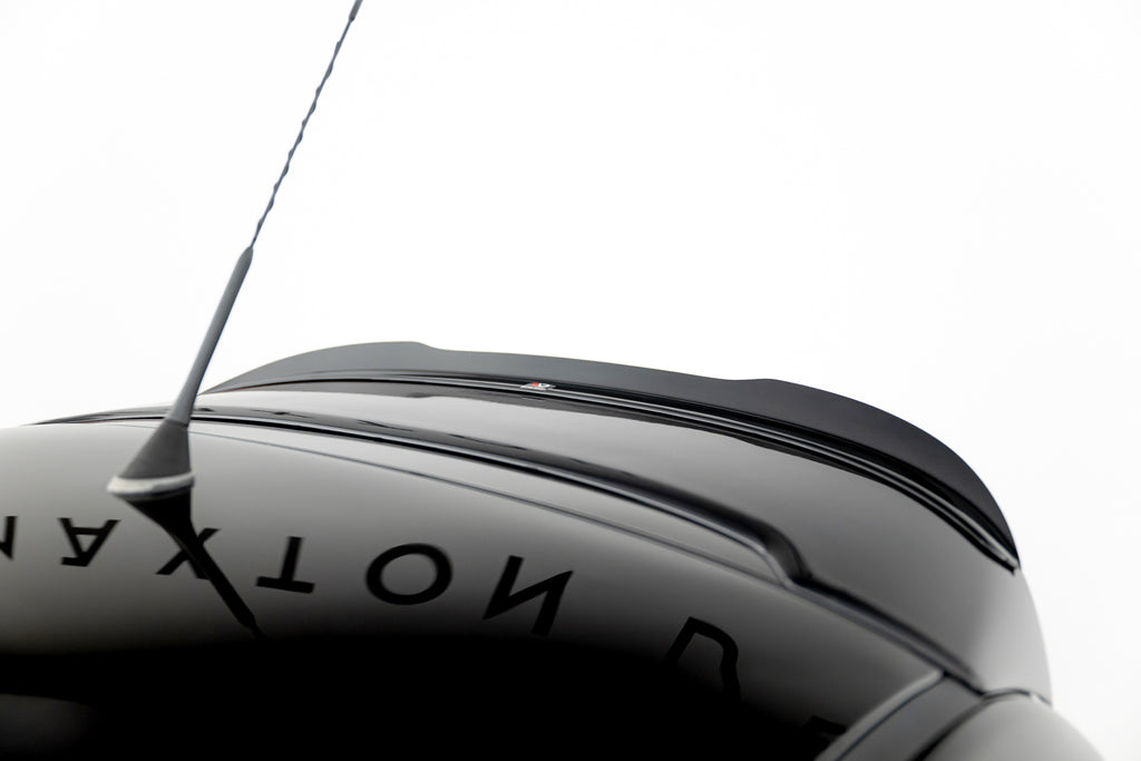 Maxton Design Spoiler CAP passend für Abarth 500 Mk1 schwarz Hochglanz