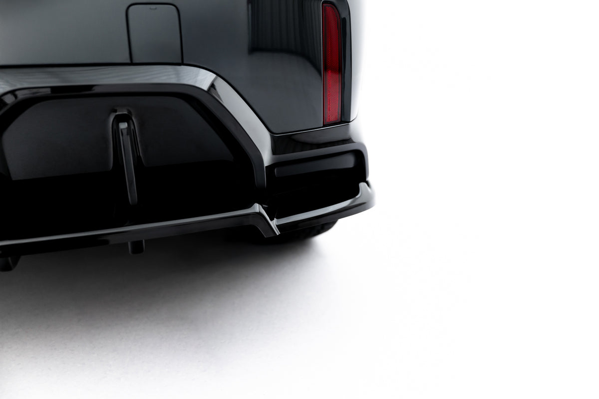 Maxton Design Street+ Mittlerer Diffusor RACE für Mini Cooper John Cooper Works F65 [2025-] | Schwarz Hochglanz | ABS-Kunststoff