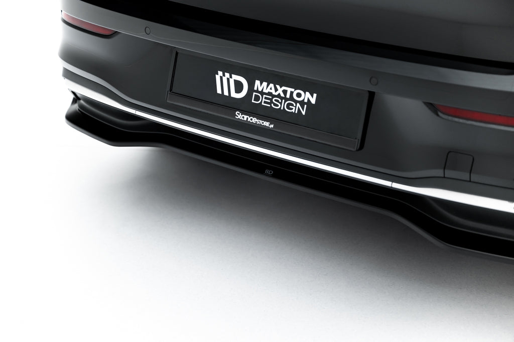 Maxton Design Heckansatz VW Golf Hatchback Mk8 Facelift schwarz Hochglanz für Volkswagen Golf Mk8 Facelift