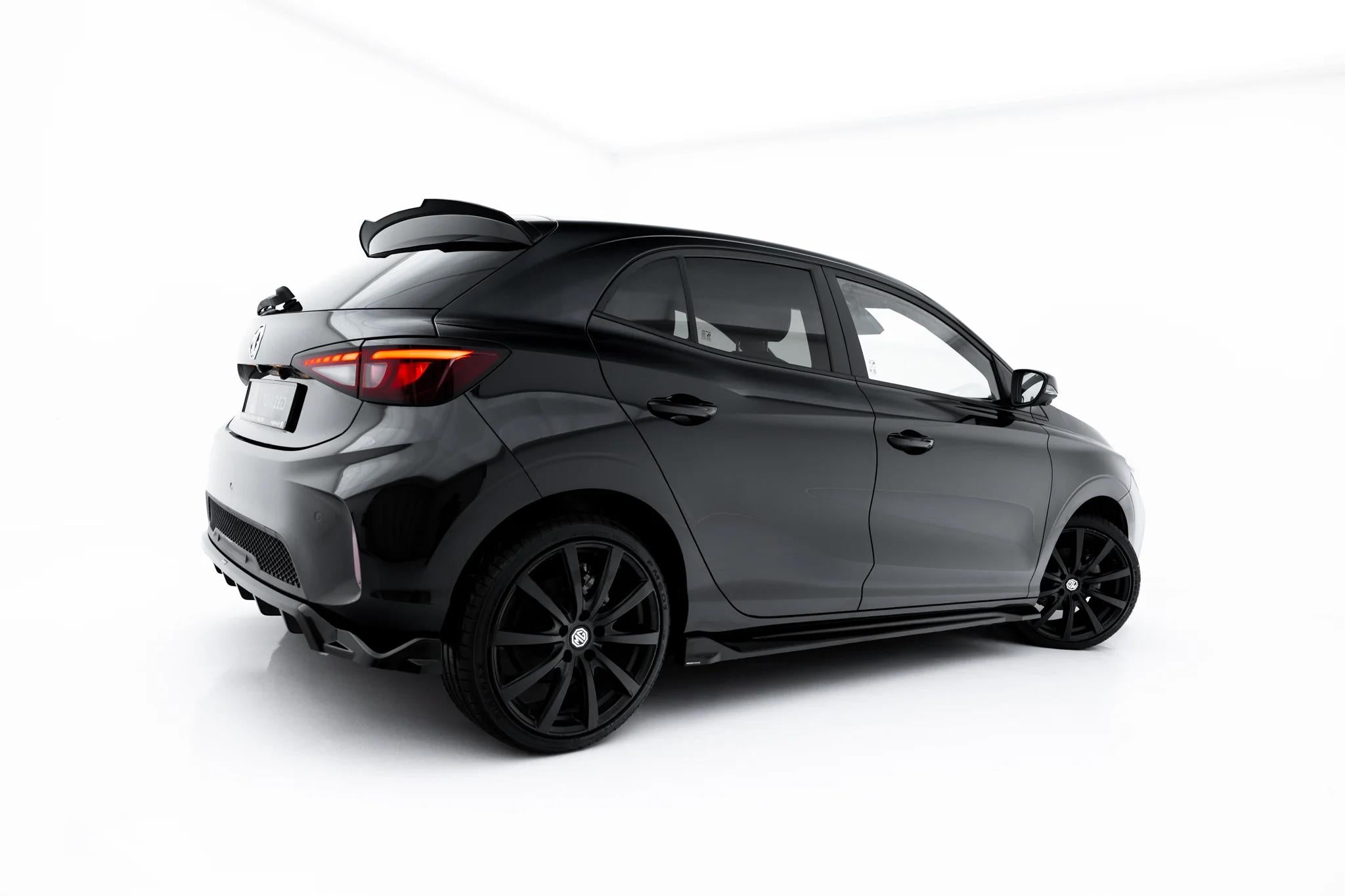 Maxton Design Street+ Seitenschweller Leisten passend für MG 3 Mk1 schwarz Hochglanz