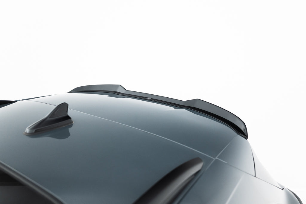 Maxton Design Spoiler CAP passend für VW Tiguan R-Line Mk3 schwarz Hochglanz