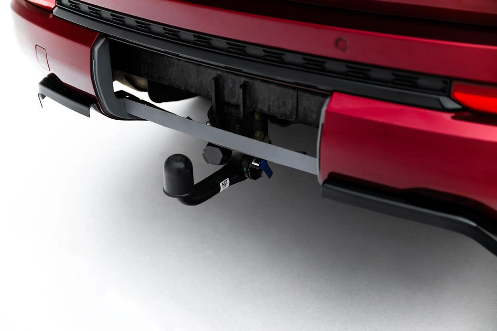 Maxton Design Street+ Mittlerer Diffusor RACE passend für Jeep Grand Cherokee L Mk5 schwarz Hochglanz
