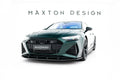 Maxton Design Prepreg Carbon Fiber Street+ Spoilerlippe Front Ansatz passend für Audi RS7 C8