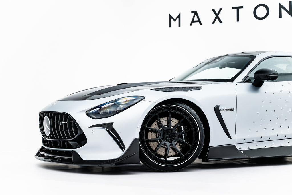 Maxton Design Prepreg Front Bumper Carbon Canards Mercedes-AMG GT 63 / 55 / 63 S E Performance C192 für Mercedes-Benz AMG GT C192