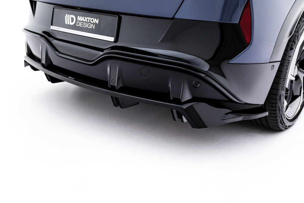 Maxton Design Street+ Mittlerer Diffusor RACE passend für Cupra Tavascan Mk1 schwarz Hochglanz