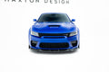 Maxton Design Street+ Spoilerlippe Front Ansatz passend für Dodge Charger RT Scat Pack Widebody Mk3 Facelift schwarz Hochglanz