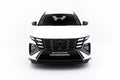 Maxton Design Street+ Spoilerlippe Front Ansatz passend für Hyundai Tucson N-Line Mk4 Facelift schwarz Hochglanz