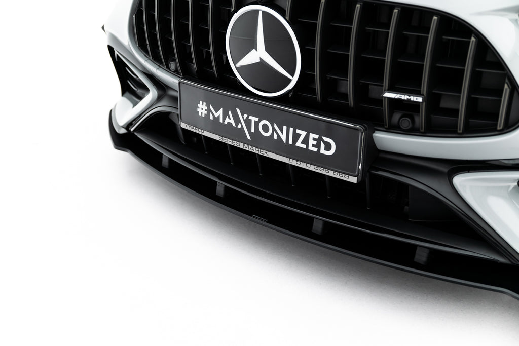 Maxton Design Street Pro Street+ Spoilerlippe Front Ansatz passend für Mercedes-AMG CLE 53 Aero C236