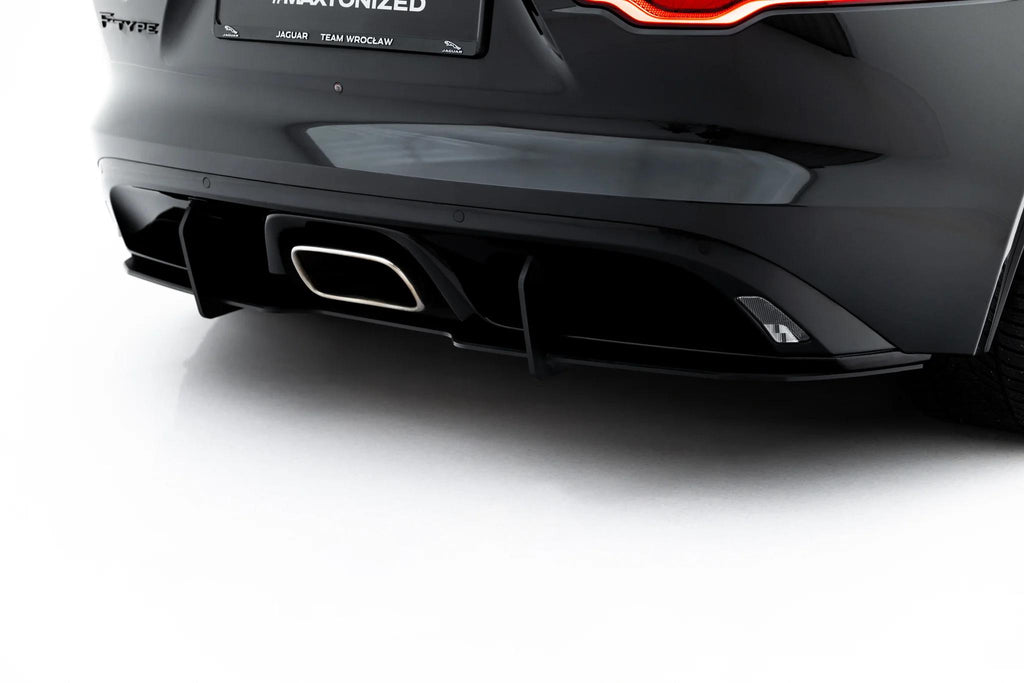 Maxton Design Street Pro Heckschürze Passend für Jaguar F-Type X152 Facelift 2