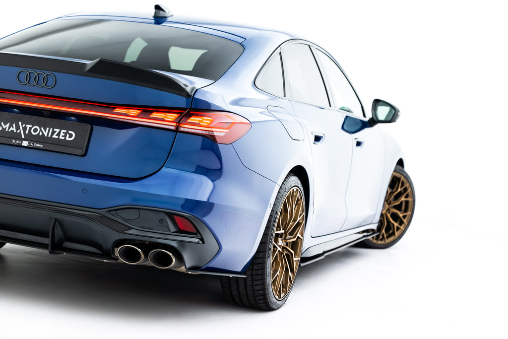 Maxton Design Street Pro Heck Ansatz Flaps Diffusor passend für Audi S5 Limousine / Avant B10