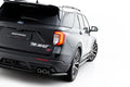 Maxton Design Heck Ansatz Flaps Diffusor für Ford Explorer ST Mk6 [2019-2024] | Schwarz Hochglanz | ABS-Kunststoff