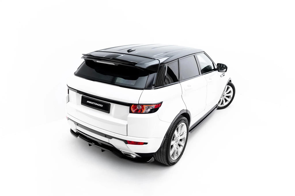 Maxton Design Heckspoiler Lippe für Land Rover Range Rover Evoque Mk1 [2011-2013] | Schwarz Hochglanz | ABS-Kunststoff | mit TTG (eintragungsfrei)