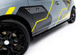 Maxton Design Street+ Seitenschweller Leisten passend für Opel Corsa F Facelift (Mk6 Facelift) schwarz Hochglanz