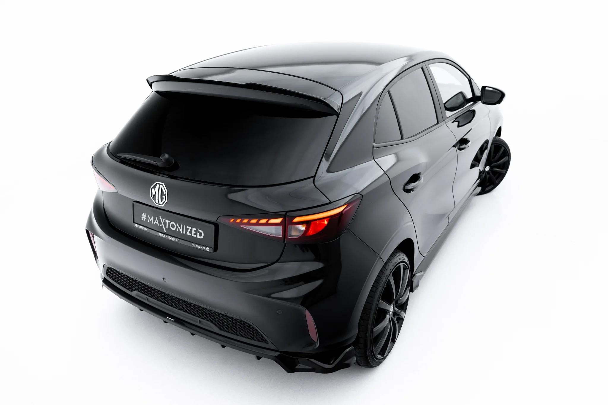 Maxton Design Spoiler CAP passend für MG 3 Mk1 schwarz Hochglanz