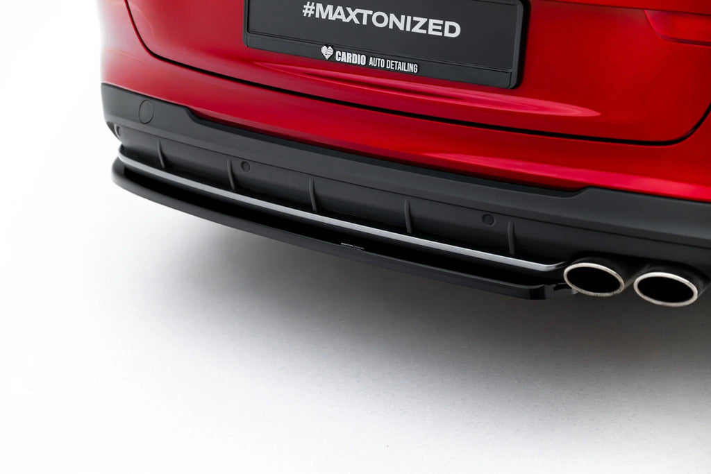 Maxton Design Heck Flaps für Hyundai i30 Mk3 Facelift [2020-] | Schwarz Hochglanz | ABS-Kunststoff