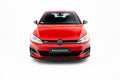Maxton Design Street+ Spoilerlippe Front Ansatz V.4 passend für VW Golf GTI / GTD Mk7 Facelift schwarz Hochglanz