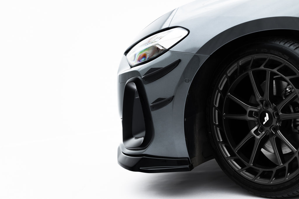 Maxton Design Stoßstangen Flaps Wings vorne Canards passend für Audi A5 S-Line / S5 Limousine / Avant B10