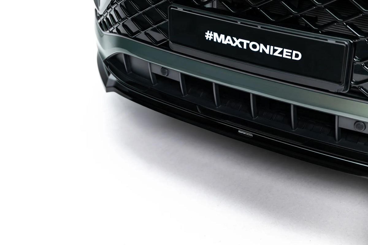 Maxton Design Frontspoiler für Volkswagen Tayron Mk1 [2024-] | Schwarz Hochglanz | ABS-Kunststoff