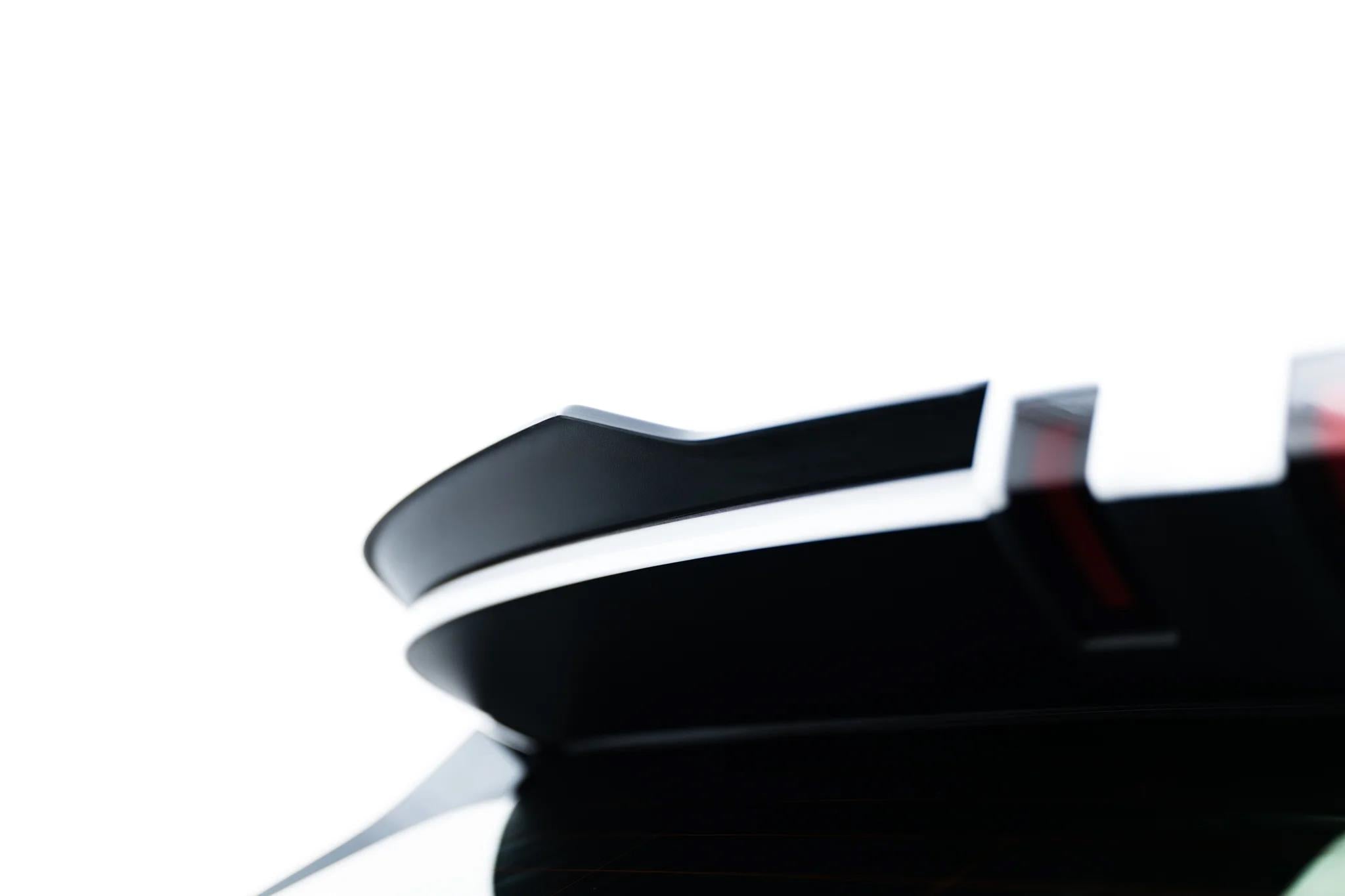Maxton Design Höher Spoiler CAP passend für Omoda 9 Mk1 schwarz Hochglanz