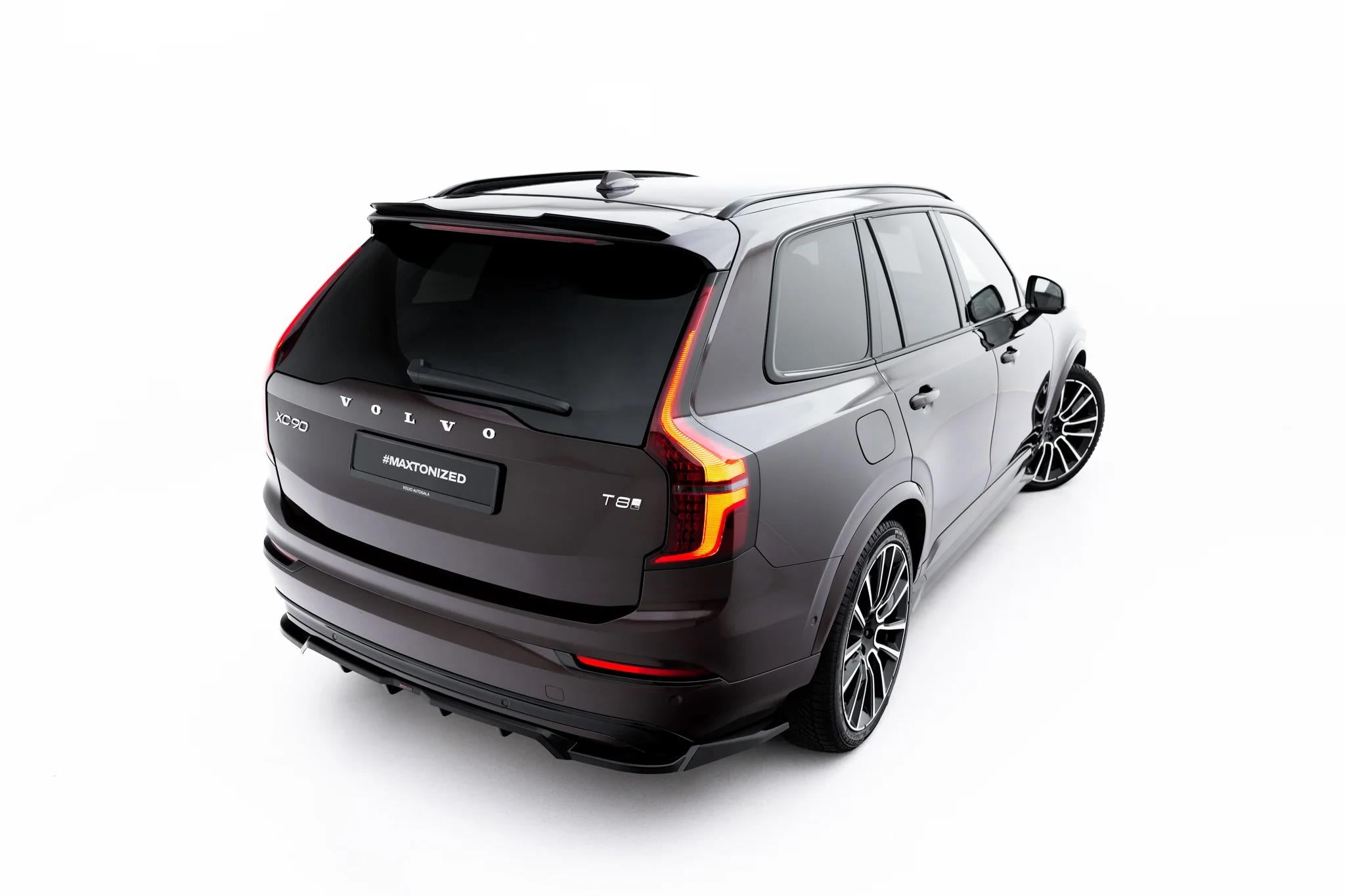 Maxton Design Heckspoiler Lippe Volvo Xc90 Mk2 Facelift 2 Schwarz Hochglanz