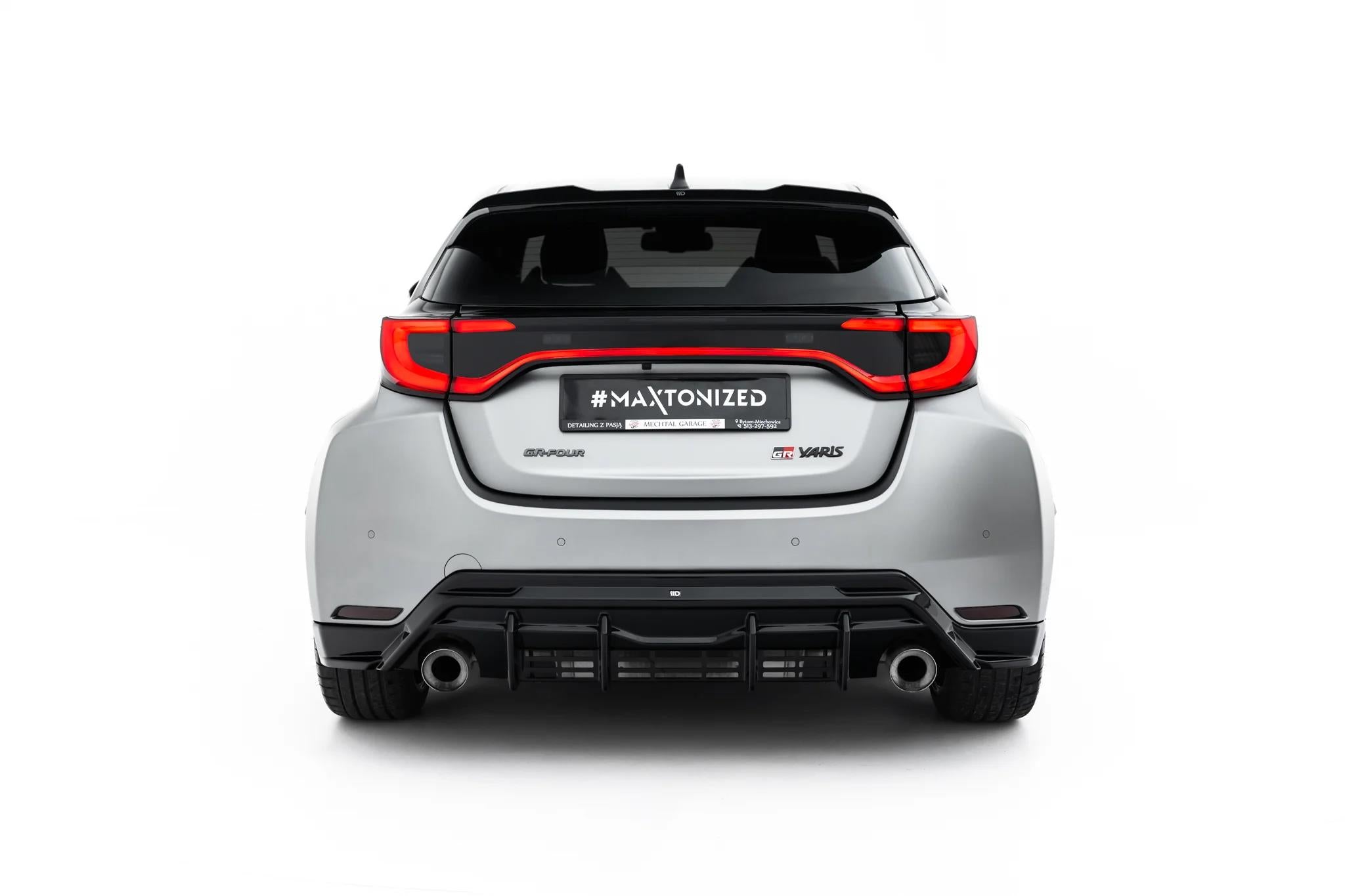 Maxton Design Diffusor Heck Ansatz passend für Toyota GR Yaris Mk4 Facelift