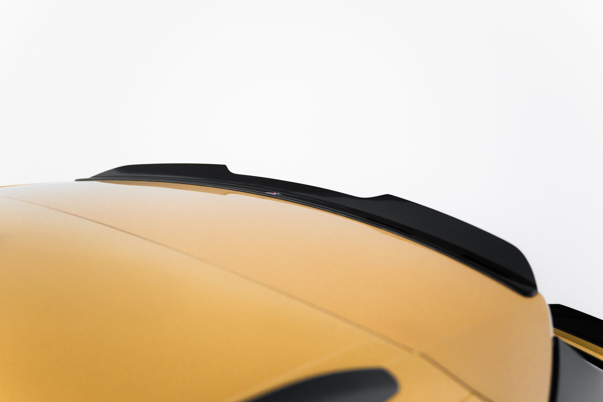 Maxton Design Höher Spoiler CAP passend für Audi Q8 S-line / SQ8 Mk1 Facelift schwarz Hochglanz
