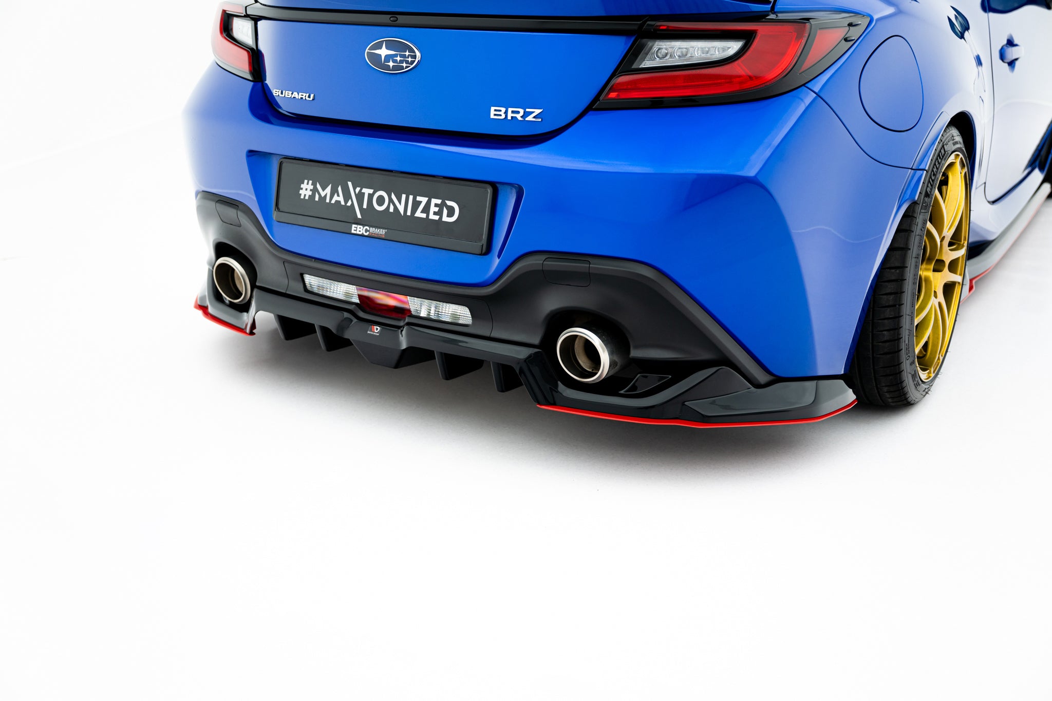 Maxton Design Street+ Mittlerer Diffusor RACE V.2 passend für Subaru BRZ Mk2