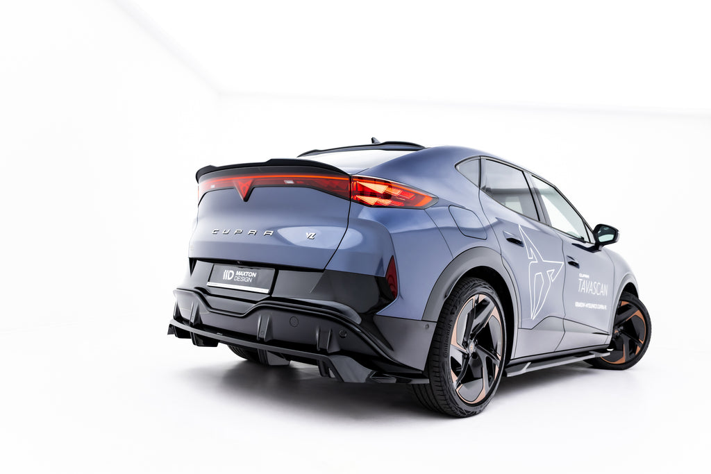 Maxton Design Spoiler CAP passend für Cupra Tavascan Mk1 schwarz Hochglanz