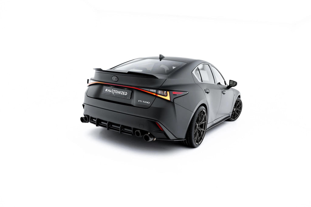 Maxton Design Street Pro Heck Ansatz Flaps Diffusor passend für Lexus IS 500 Mk3 Facelift 2 (XE30)