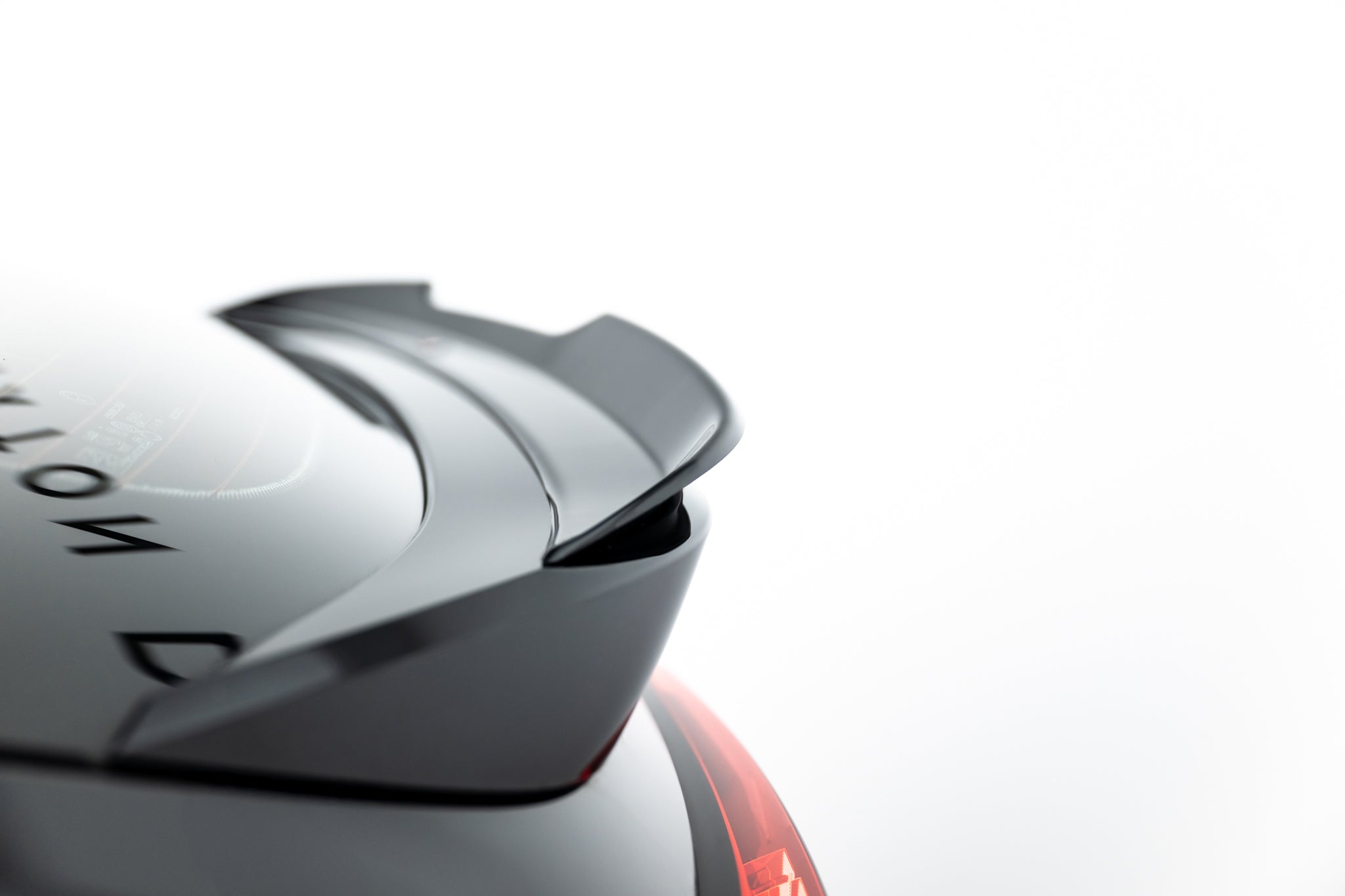 Maxton Design Spoiler CAP passend für BMW X2 M-Paket / iX2 U10 schwarz Hochglanz