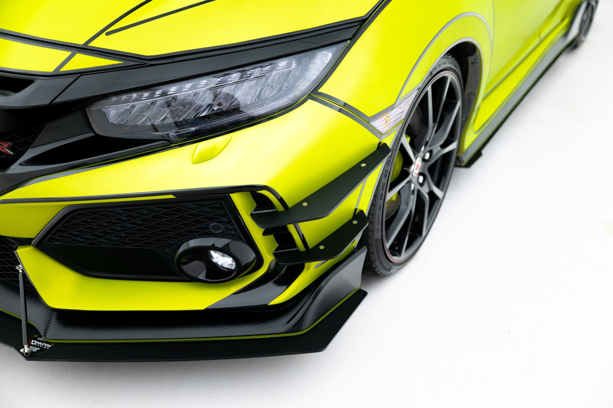 Maxton Design Canards Honda Civic Type-R Mk10 / Mk10 Facelift für Honda Civic Mk10 Facelift