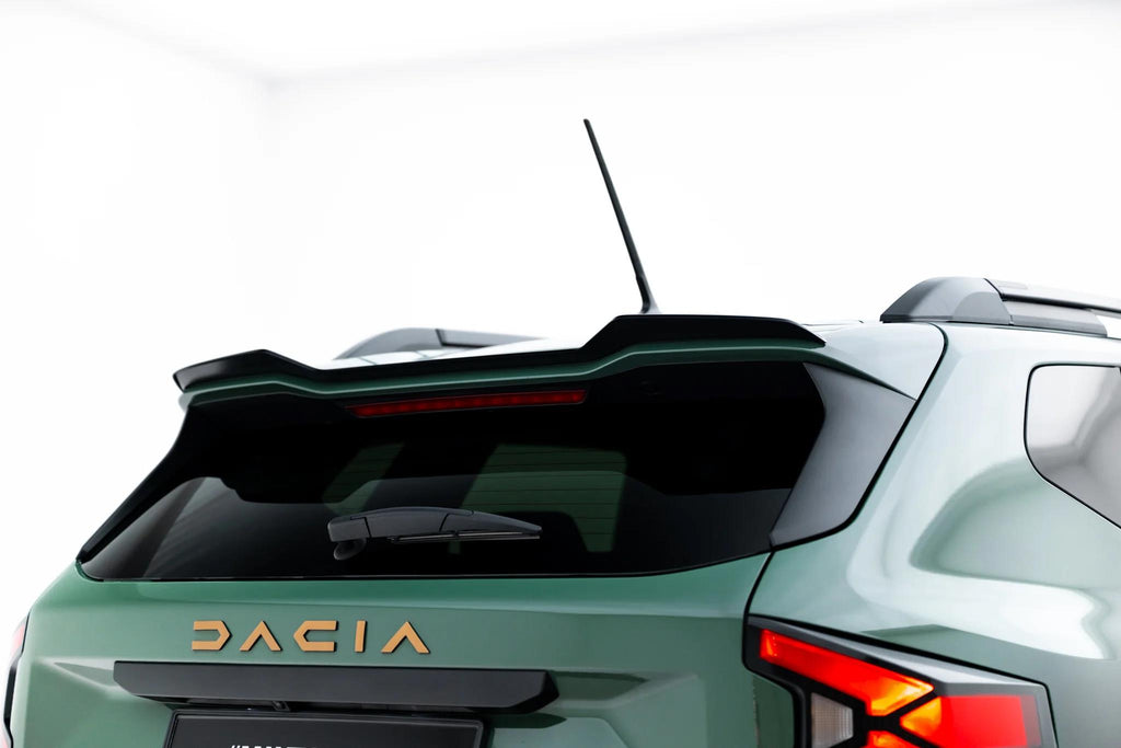 Maxton Design Heckspoiler Lippe Dacia Duster Mk3 Schwarz Hochglanz