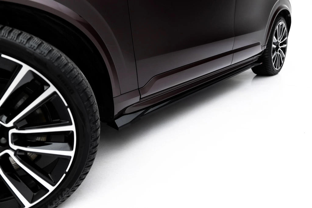 Maxton Design Street+ Seitenschweller Leisten Passend für Volvo Xc90 Mk2 Facelift 2 Schwarz Hochglanz