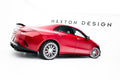 Maxton Design Seitenschweller für Mercedes-Benz CLA C118 Facelift [2023-2025] | Schwarz Hochglanz | ABS-Kunststoff