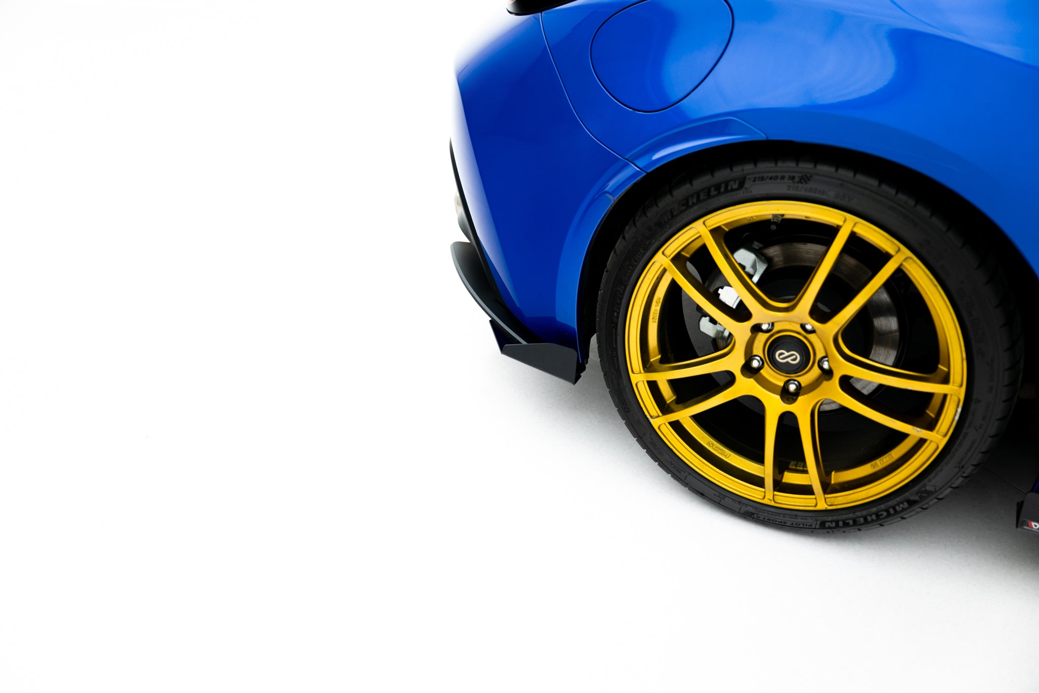 Maxton Design Hintere Seiten Flaps passend für Subaru BRZ Mk2 schwarz Hochglanz