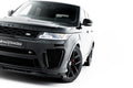 Maxton Design Street+ Spoilerlippe Front Ansatz passend für Land Rover Range Rover SVR Mk2 Facelift schwarz Hochglanz