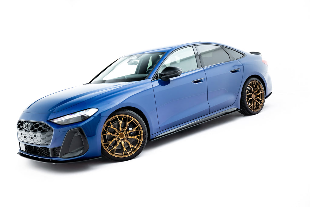 Maxton Design Street Pro Street+ Seitenschweller Leisten passend für Audi A5 S-Line / S5 Limousine / Avant B10