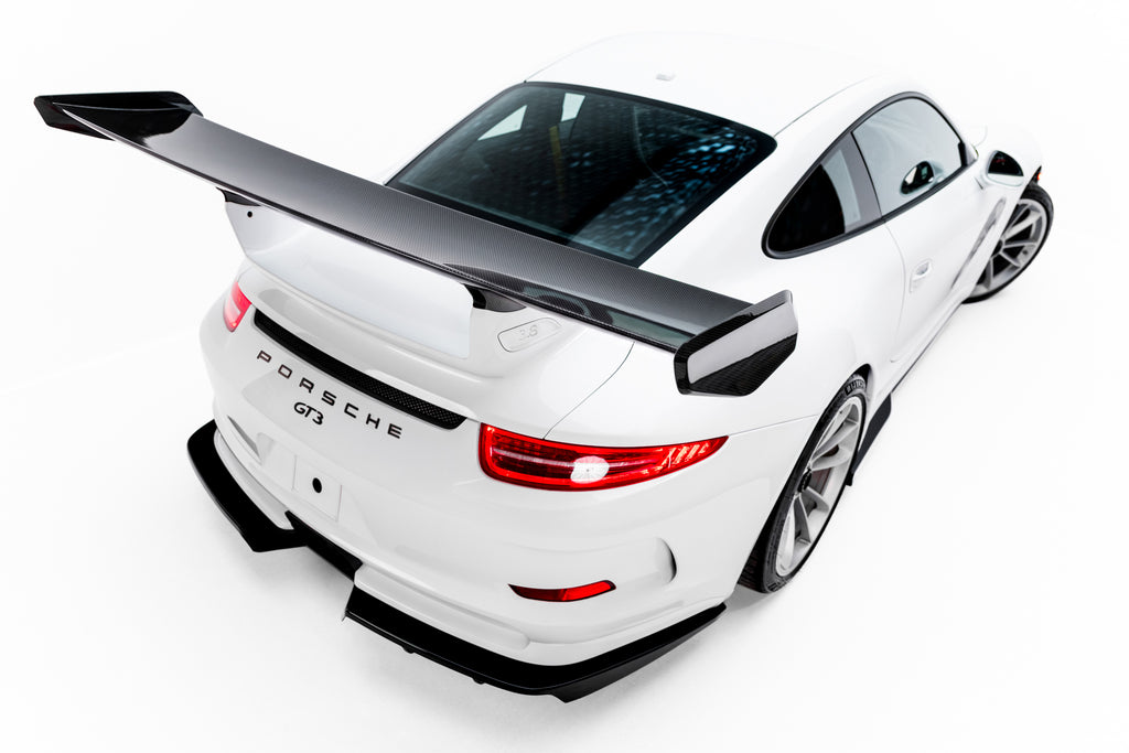 Maxton Design Carbon Spoiler V.1 + LED suitable for Porsche 911 GT3 991 für Carbon Spoiler V.1 + LED suitable for Porsche 911 GT3 991 [2011-2016] | ABS-Kunststoff