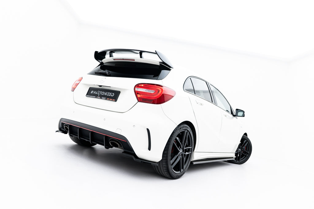 Maxton Design Street Pro Heckschürze passend für Mercedes-Benz A AMG-Line W176