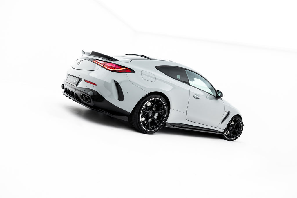 Maxton Design Street+ Seitenschweller Leisten passend für Mercedes-AMG CLE 53 Aero C236 schwarz Hochglanz