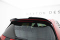 Maxton Design Spoiler CAP V.2 passend für VW Golf R / R-Line / GTI / GTD Mk7 / Mk7 Facelift schwarz Hochglanz