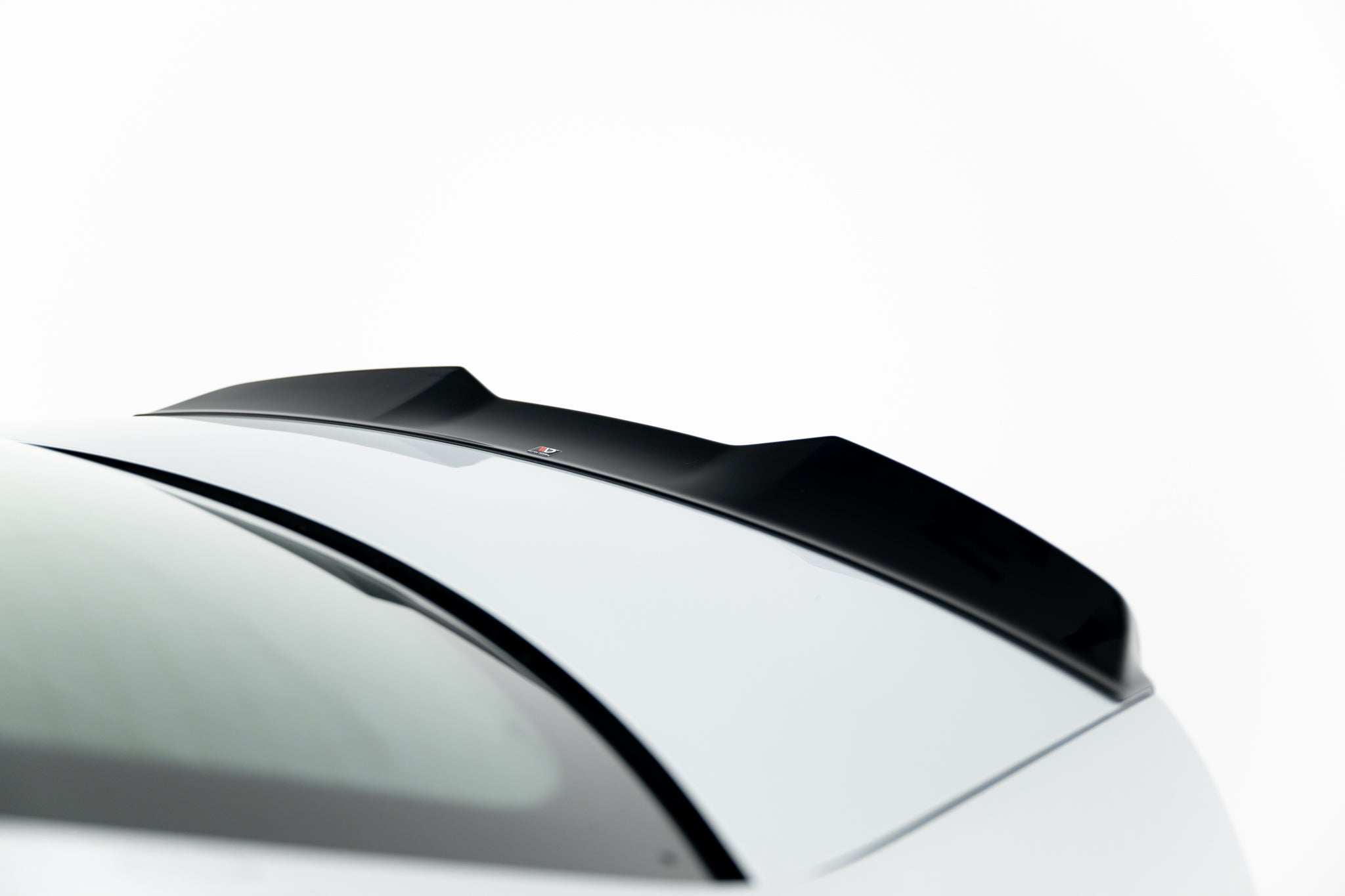 Maxton Design Spoiler CAP 3D passend für Audi S4 Limousine B8 Facelift schwarz Hochglanz