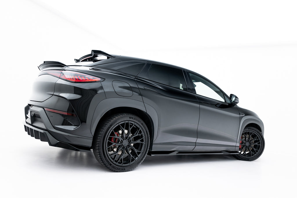 Maxton Design Street+ Seitenschweller Leisten passend für BYD Sealion 7 Mk1 schwarz Hochglanz