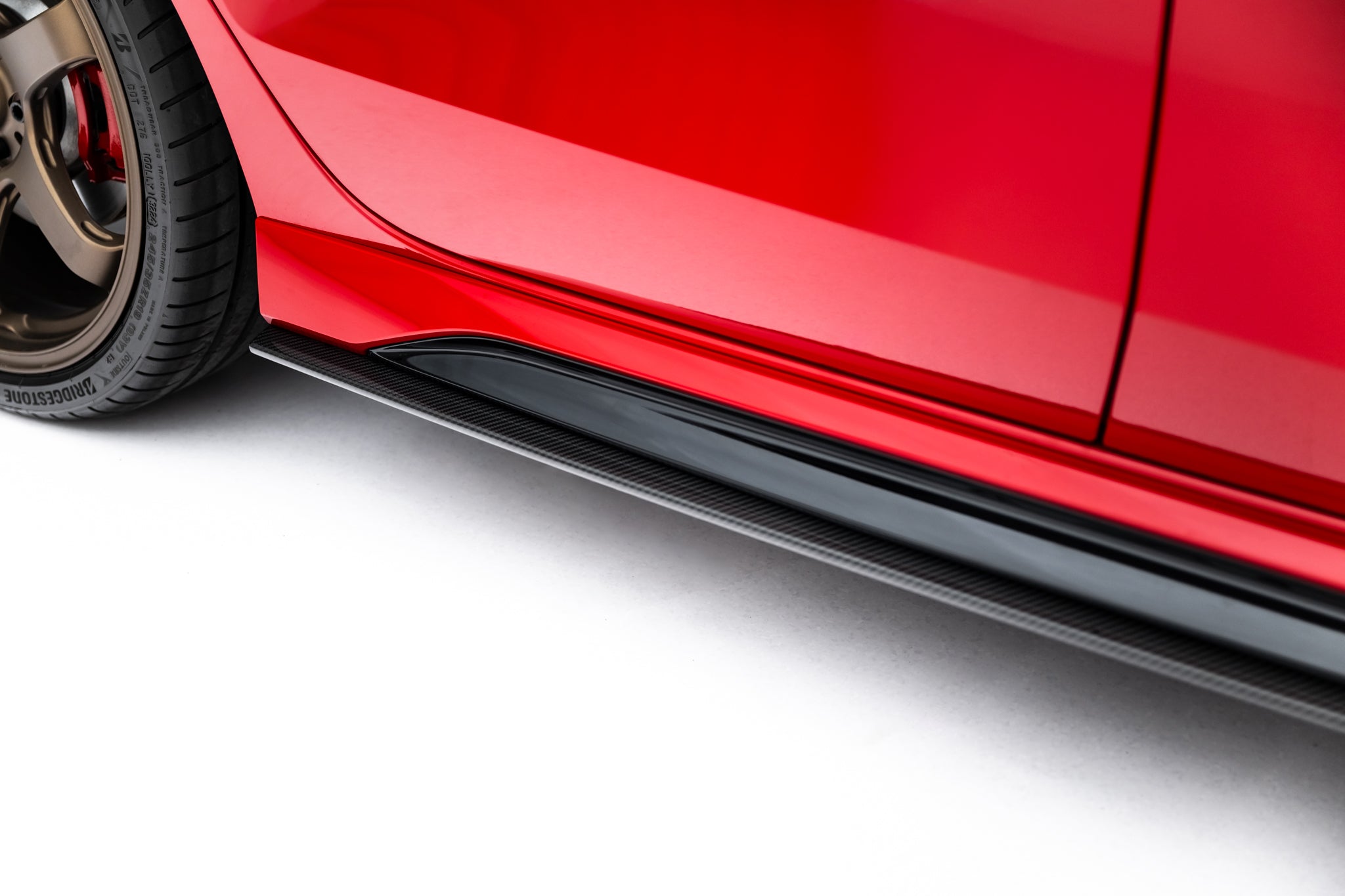 Maxton Design Set of Prepreg Carbon Fiber Side Skirts Audi RS3 Limousine 8Y Facelift für Maxton Carbon Set