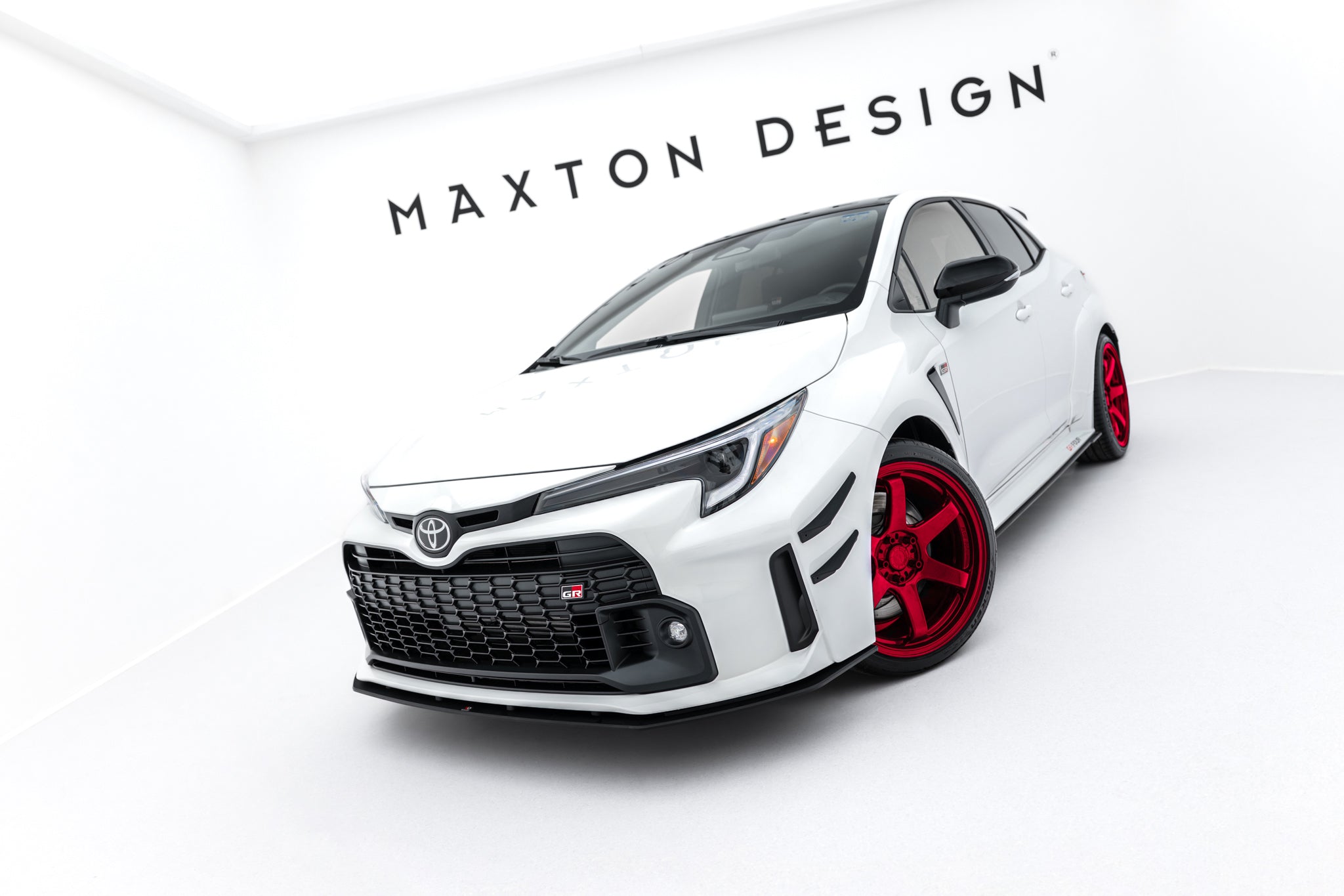 Maxton Design Street Pro Street+ Spoilerlippe Front Ansatz passend für Toyota GR Corolla Mk12