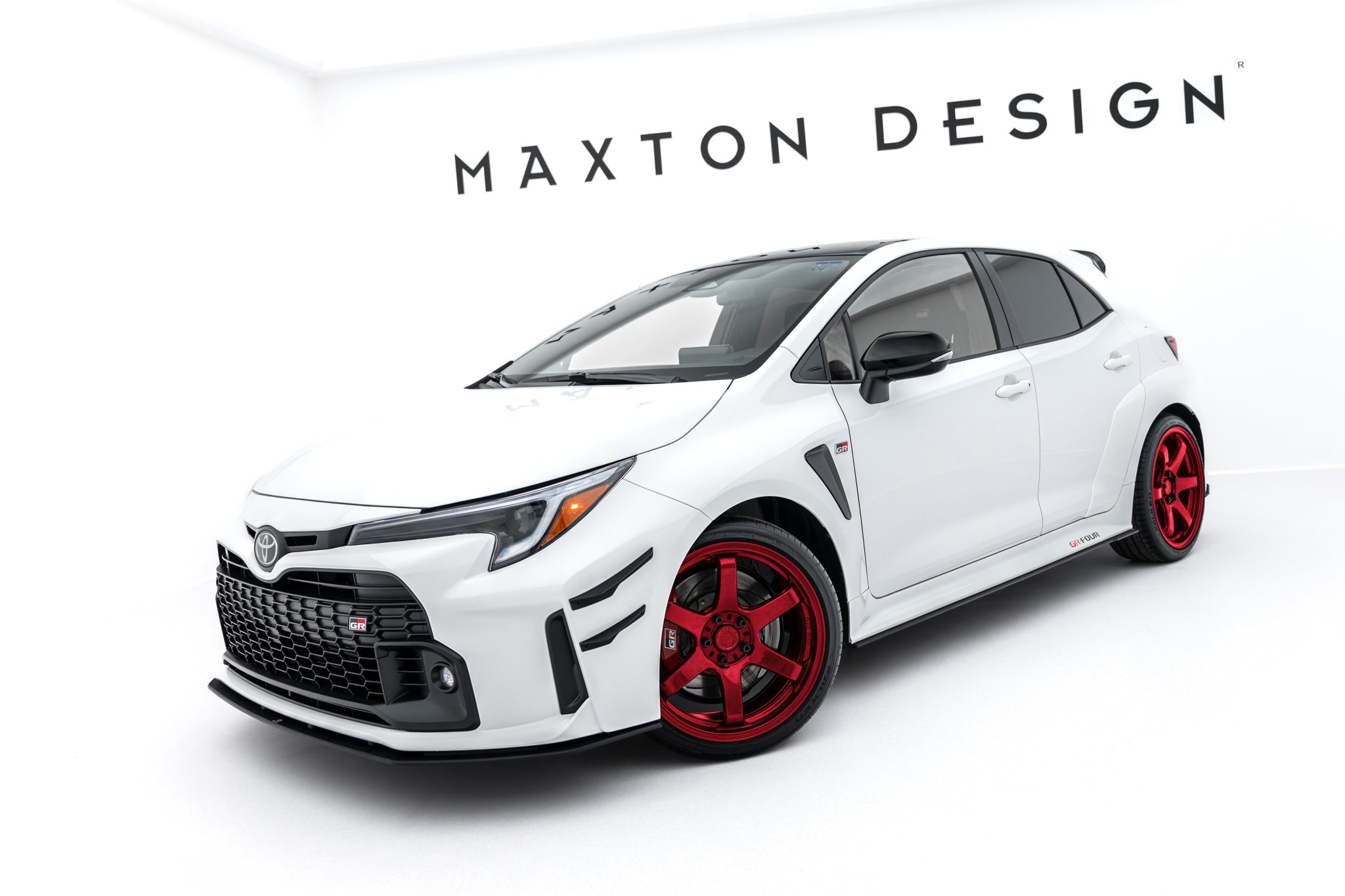 Maxton Design Street Pro Street+ Spoilerlippe Front Ansatz passend für Toyota GR Corolla Mk12