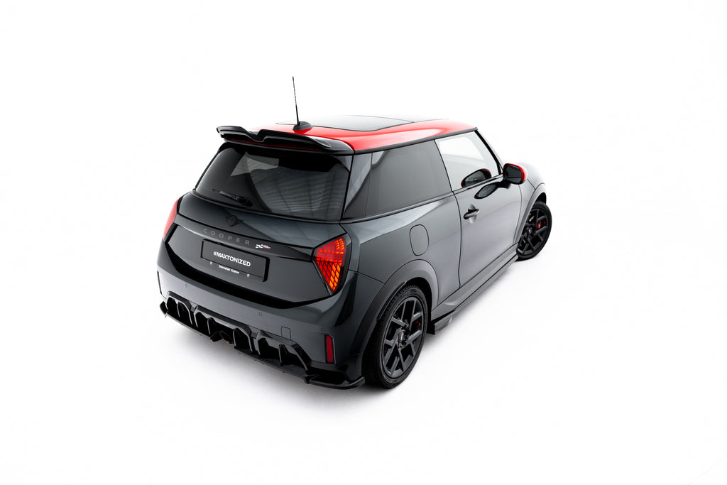 Maxton Design Heckspoiler Lippe für Mini Cooper John Cooper Works F65 [2025-] | Schwarz Hochglanz | ABS-Kunststoff
