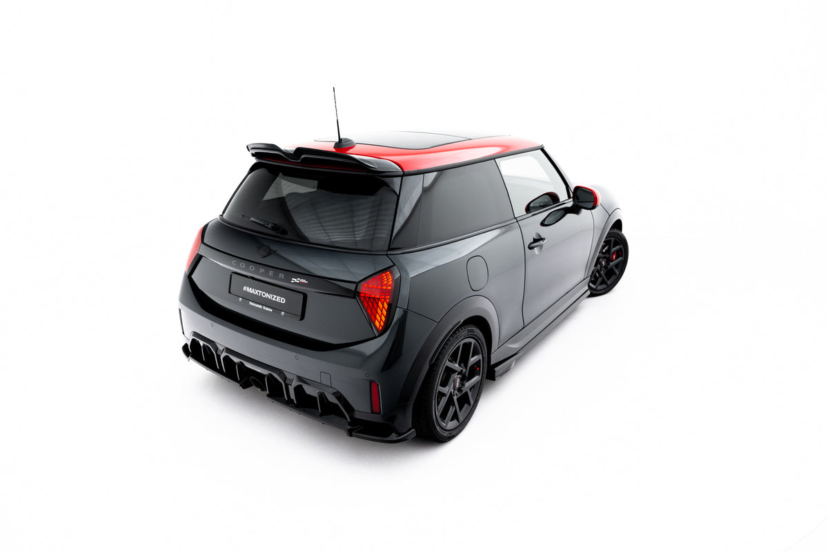 Maxton Design Heckspoiler Lippe für Mini Cooper John Cooper Works F65 [2025-] | Schwarz Hochglanz | ABS-Kunststoff